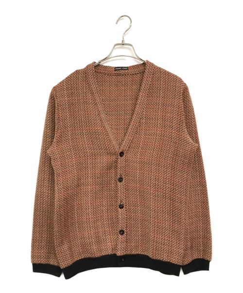 FRANK LEDER（フランクリーダー）FRANK LEDER (フランクリーダー) Colourful Wool Cardigan レッド サイズ:02の古着・服飾アイテム