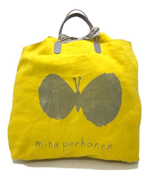 mina perhonen（ミナ ペルホネン）mina perhonen (ミナ ペルホネン) sampo bag イエロー サイズ:下記参照の古着・服飾アイテム