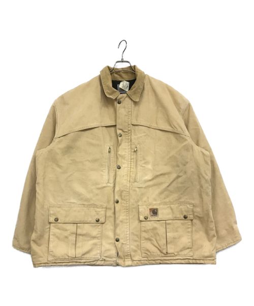 CarHartt（カーハート）CarHartt (カーハート) ［古着］80'sブランケットライナーワークジャケット ベージュ サイズ:2XLの古着・服飾アイテム