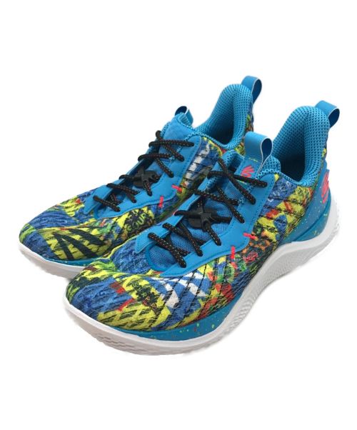 UNDER ARMOUR（アンダー アーマー）UNDER ARMOUR (アンダー アーマー) Curry10 Sour Patch Kids ブルー×ホワイト サイズ:29.5cmの古着・服飾アイテム