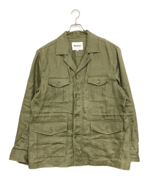 Barbour（バブアー）Barbour (バブアー) リネンカバーオール カーキ サイズ:40の古着・服飾アイテム