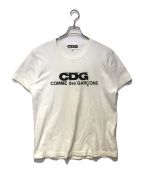 CDGシーディージー）の古着「プリントTシャツ」｜ホワイト