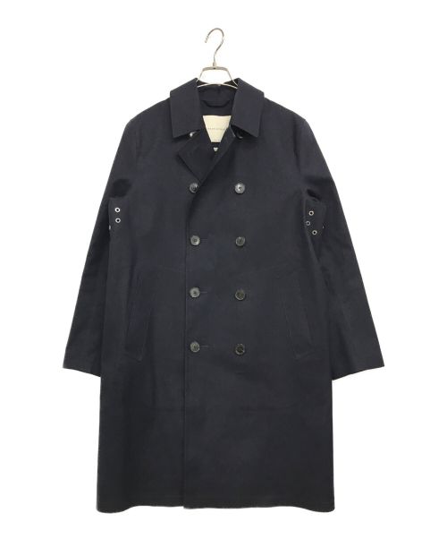 MACKINTOSH（マッキントッシュ）MACKINTOSH (マッキントッシュ) ウールゴム引きコート ネイビー サイズ:36の古着・服飾アイテム