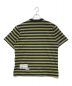 SUPREME (シュプリーム) COMME des GARCONS JUNYA WATANABE MAN (コムデギャルソンジュンヤワタナベマン) Stripe S/S Top Black ボーダーTシャツ ブラック×グリーン サイズ:L：9800円