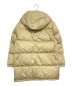 MONCLER (モンクレール) ダウンジャケット ベージュ サイズ:00：12800円