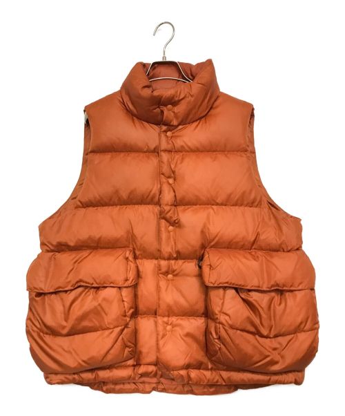 DAIWA PIER39（ダイワ ピア39）DAIWA PIER39 (ダイワ ピア39) TECH BACKPACKER DOWN VEST ブラウン サイズ:Mの古着・服飾アイテム