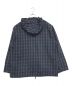 Engineered Garments (エンジニアド ガーメンツ) Cagoule Shirt ネイビー×グレー サイズ:M：11800円