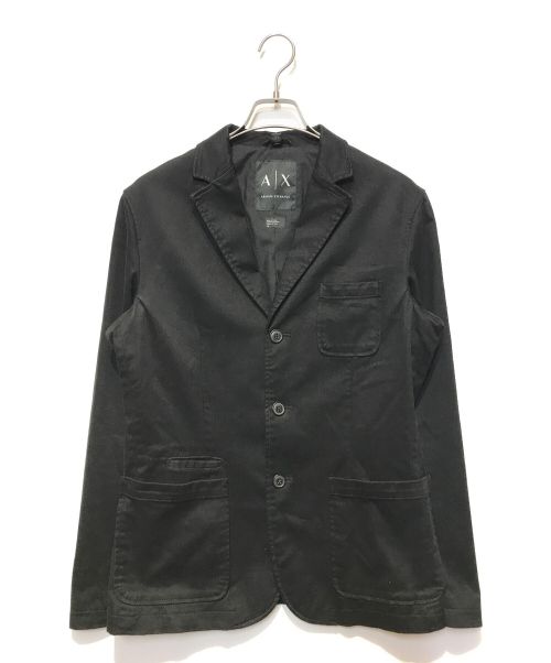 ARMANI EXCHANGE（アルマーニ エクスチェンジ）ARMANI EXCHANGE (アルマーニ エクスチェンジ) 3Bジャケット ブラック サイズ:36の古着・服飾アイテム