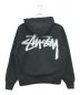 stussy (ステューシー) dizzy stock hoodie 23AW ブラック サイズ:S：17800円