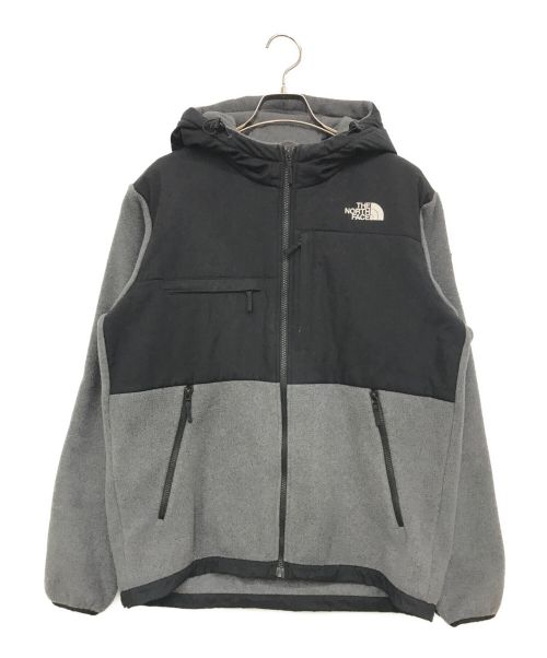 THE NORTH FACE（ザ ノース フェイス）THE NORTH FACE (ザ ノース フェイス) Denali Hoodie グレー×ブラック サイズ:Mの古着・服飾アイテム