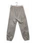 Needles (ニードルズ) ZIPPED SWEAT PANT グレー サイズ:S 未使用品：12800円