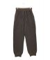 YOKE（ヨーク）の古着「BIAS BOADER KNIT PANTS」｜ブラウン