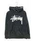 stussy（ステューシー）の古着「ロゴパーカー」｜ブラック