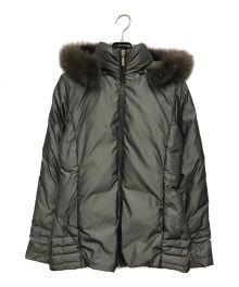 MONCLER（モンクレール）の古着「TANZフードダウンジャケット」｜グレー