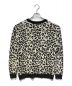 HUF (ハフ) SNOW LEOPARD CARDIGAN ブラック×ホワイト サイズ:M：9000円