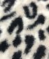 中古・古着 HUF (ハフ) SNOW LEOPARD CARDIGAN ブラック×ホワイト サイズ:M：9000円