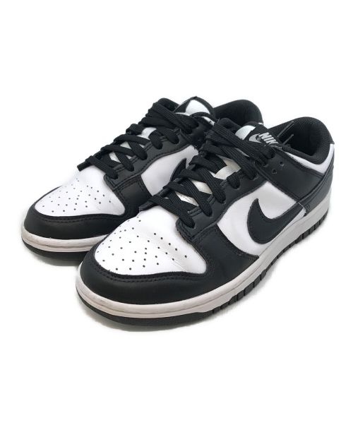 NIKE（ナイキ）NIKE (ナイキ) WMNS DUNK LOW ブラック×ホワイト サイズ:24.5cmの古着・服飾アイテム