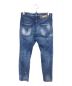 DSQUARED2 (ディースクエアード) SKATER JEANS インディゴ サイズ:48（L相当）：17000円