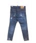 DSQUARED2 (ディースクエアード) RELAX LONG CROTCH JEANS インディゴ サイズ:46（M相当）：18000円