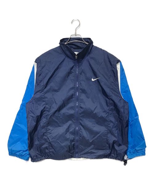 NIKE（ナイキ）NIKE (ナイキ) ［古着］90’S トラックジャケット ネイビー×ブルー サイズ:Lの古着・服飾アイテム