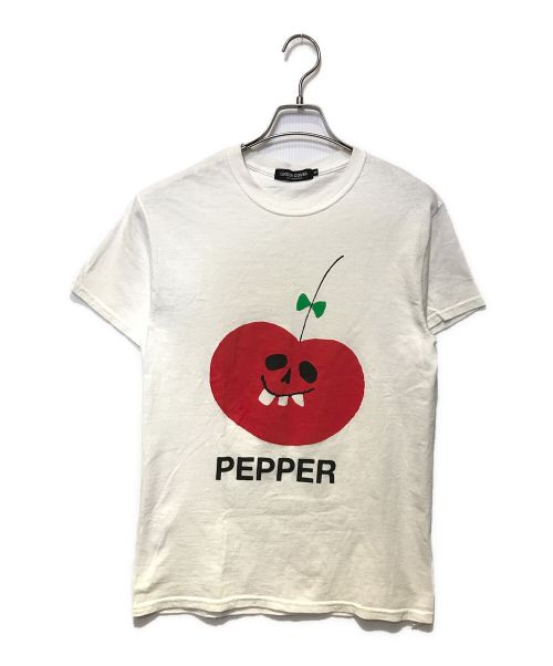 UNDERCOVER（アンダーカバー）UNDERCOVER (アンダーカバー) PEPPER プリントTシャツ ホワイト サイズ:Sの古着・服飾アイテム