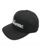 SUPREMEシュプリーム）の古着「Classic Team 5-Panel Cap」｜ブラック