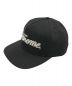 SUPREME（シュプリーム）の古着「Classic Team 5-Panel Cap」｜ブラック