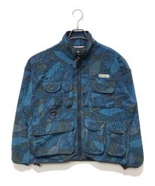 Columbia×BEAMS（コロンビア×ビームス）の古着「別注 LOGRIVER BMS FLEECE JACKET」｜ブルー