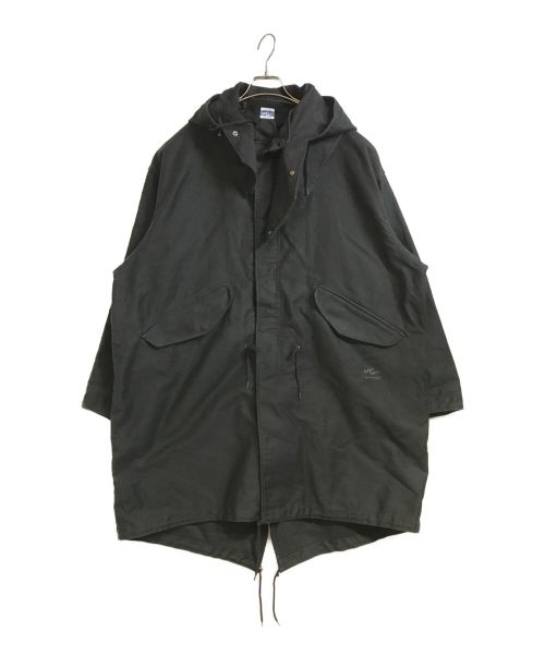 ARMY TWILL（アーミーツイル）ARMY TWILL (アーミーツイル) Cotton/Nylon Weather Fish Tail Coat ブラック サイズ:Ｌの古着・服飾アイテム