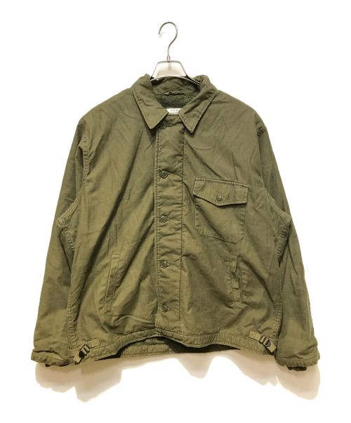 waiper（ワイパー）waiper (ワイパー) U.S.NAVY A-2 デッキジャケット カーキ サイズ:XXLの古着・服飾アイテム