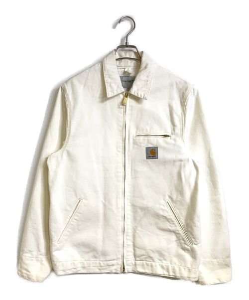 CarHartt（カーハート）CarHartt (カーハート) DETROIT JACKET ホワイト サイズ:Sの古着・服飾アイテム