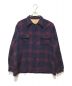 Sportwear（スポーツウェア）の古着「［古着］SEYMOUR FLANNEL ヴィンテージウールシャツ」｜ネイビー