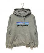 Patagoniaパタゴニア）の古着「ロゴ アップライザル フーディ」｜グレー