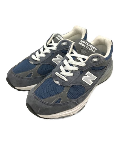 NEW BALANCE（ニューバランス）NEW BALANCE (ニューバランス) 993ローカットスニーカー ネイビー サイズ:27.5cmの古着・服飾アイテム