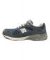 NEW BALANCE (ニューバランス) 993ローカットスニーカー ネイビー サイズ:27.5cm：25000円