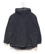 WILD THINGSワイルドシングス）の古着「POLARTEC LOOSE HOODY」｜ネイビー