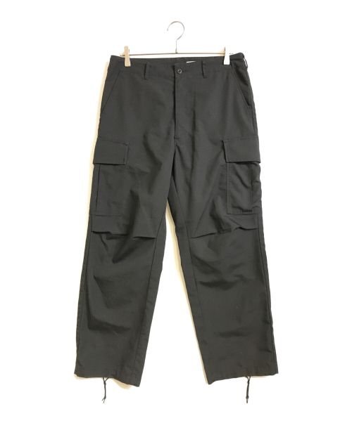 CALIFORNIA SPORTSWEAR（カリフォルニア スポーツウェア）CALIFORNIA SPORTSWEAR (カリフォルニア スポーツウェア) JUNGLE FATIGUE TROUSERS ブラック サイズ:30-32の古着・服飾アイテム