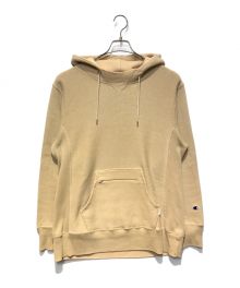 Champion（チャンピオン）の古着「リバースウィーブパーカー」｜ベージュ