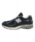 NEW BALANCE (ニューバランス) ローカットスニーカー ネイビー×ホワイト サイズ:27.5cm：19000円