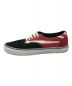 VANS (バンズ) HOSOI (ホソイ) ERA ローカットスニーカー ブラック×レッド サイズ:26cm：8000円