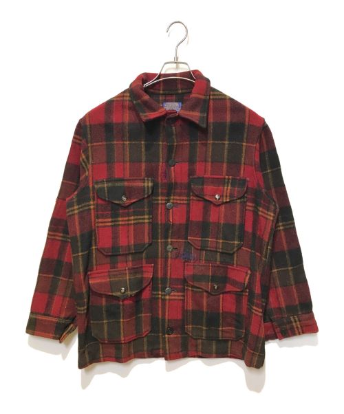 PENDLETON（ペンドルトン）PENDLETON (ペンドルトン) ［古着］60'sウールジャケット イエロー×レッド サイズ:Mの古着・服飾アイテム