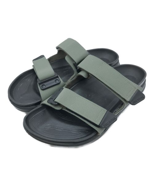 BIRKENSTOCK（ビルケンシュトック）BIRKENSTOCK (ビルケンシュトック) Atacama Men カーキ×ブラック サイズ:41（26.5cm相当）の古着・服飾アイテム