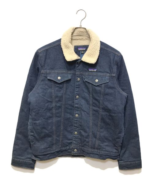 Patagonia（パタゴニア）Patagonia (パタゴニア) Pile Lined Trucker Jacket インディゴ サイズ:Mの古着・服飾アイテム