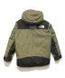 THE NORTH FACE (ザ ノース フェイス) マウンテンダウンジャケット カーキ×ブラック サイズ:XS：36000円