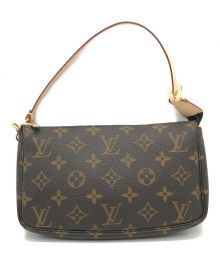 LOUIS VUITTON（ルイ ヴィトン）の古着「ポシェット・アクセソワール」｜ブラウン