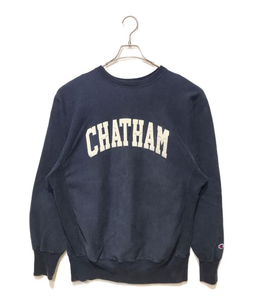 Champion（チャンピオン）Champion (チャンピオン) ［古着］90's CHATHAM リバースウィーブスウェット ネイビー サイズ:XLの古着・服飾アイテム