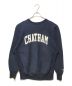 Champion（チャンピオン）の古着「［古着］90's CHATHAM リバースウィーブスウェット」｜ネイビー