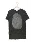 Vivienne Westwood man（ヴィヴィアン ウェストウッド マン）の古着「FINGER PRINT リラックスTシャツ」｜ブラック