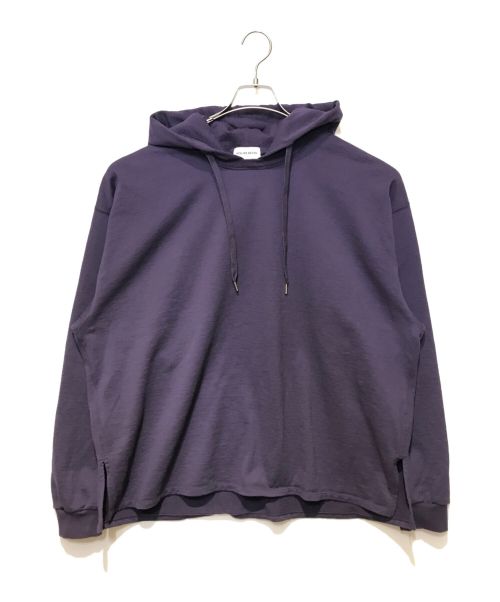 ATELIER BETON（アトリエベトン）ATELIER BETON (アトリエベトン) FILL THE BILL (フィルザビル) COMFORT HOODIE SWEAT パープル サイズ:1の古着・服飾アイテム