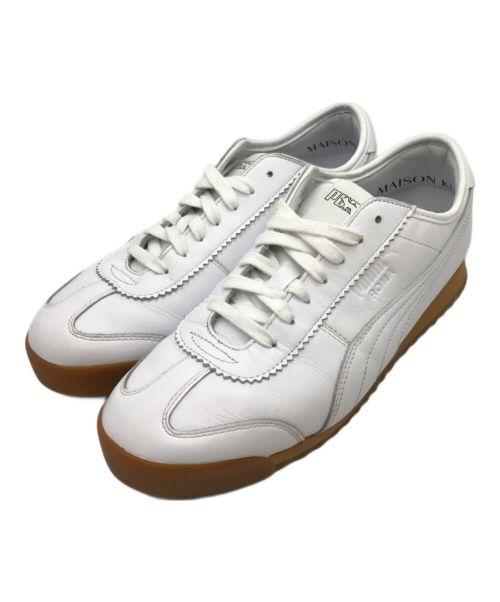 PUMA（プーマ）PUMA (プーマ) maison kitsune (メゾンキツネ) ROMA スニーカー ホワイト サイズ:27.5cmの古着・服飾アイテム